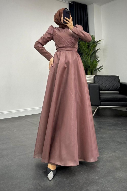 Acron Hayal Tül  Abiye Gül Kurusu