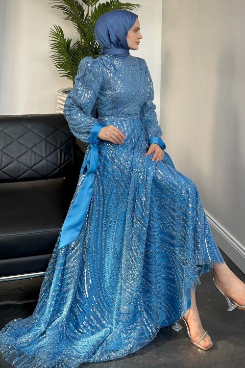 Austin Payet Abiye Mavi