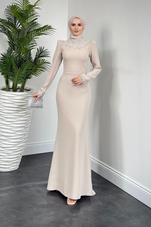 Bloom Kolu Ve Boynu Taşlı Abiye Taş