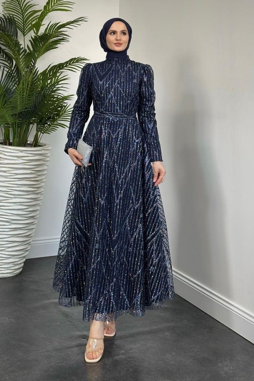 Brendon Simli Abiye Lacivert