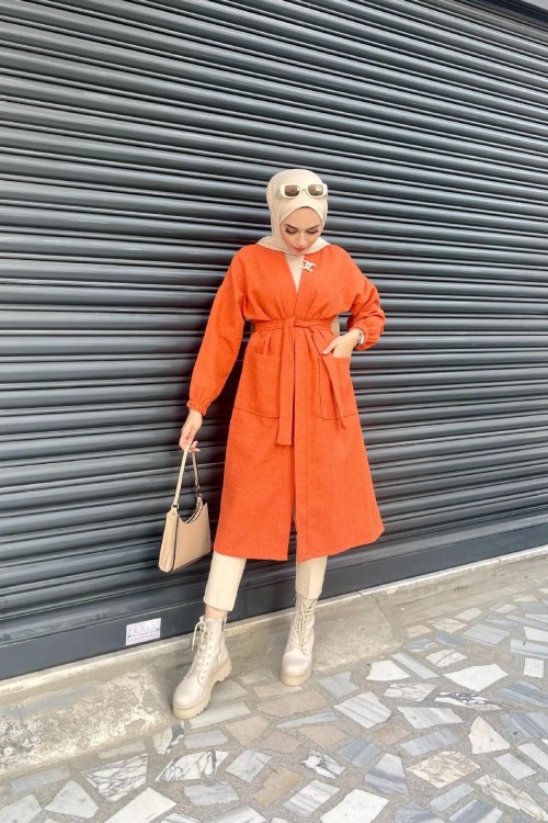 Bronşlu Kap Turuncu