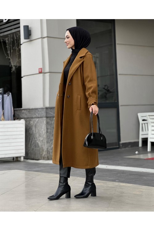 Cara Kolu Kemerli Kaban Hardal