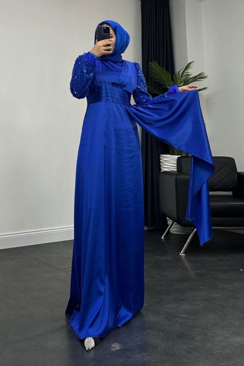 Doğa Saten Abiye Saks