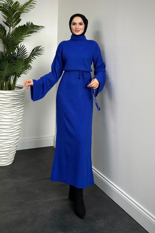 Dora Triko Elbise Saks