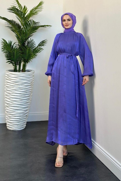 Duris Janjan Balon Kol Abiye Lila