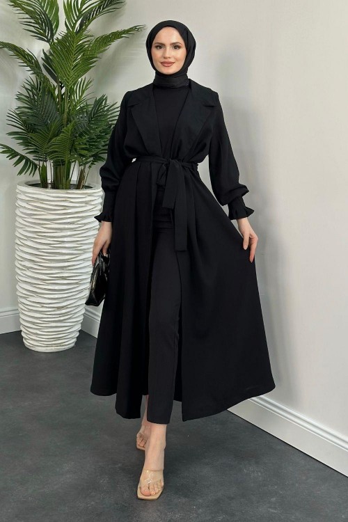 Dustin Balon Kol Kap Siyah