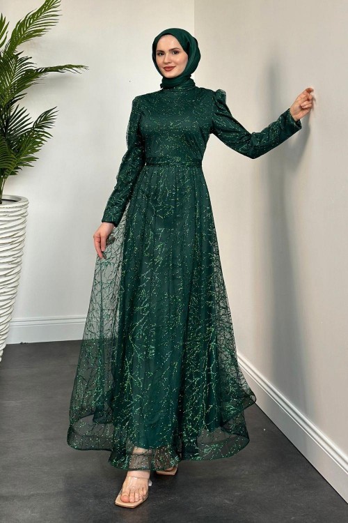 Efsun Simli Abiye Zümrüt