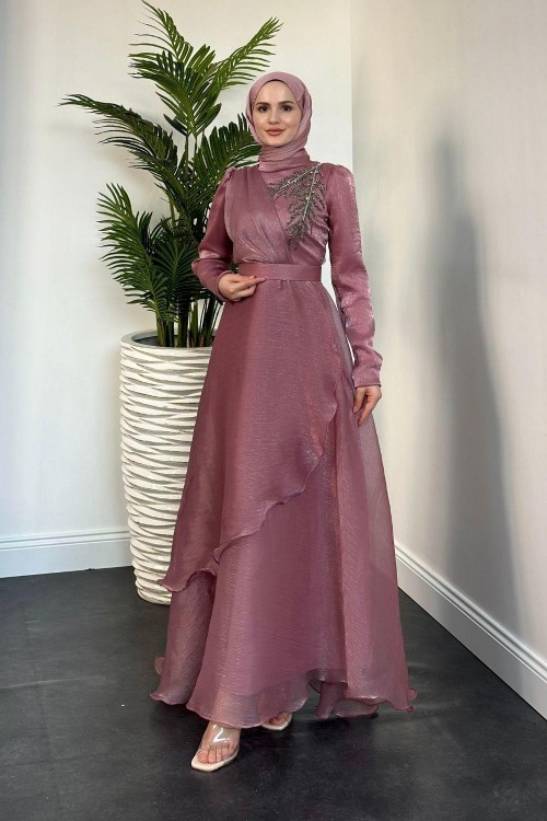 Ervah Taş Detay Abiye Gül Kurusu