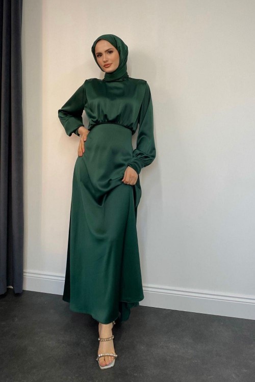 Holly Saten Abiye Zümrüt