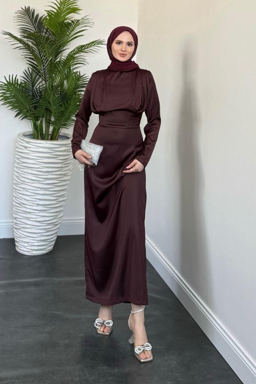 Lavia Kalem Elbise Mürdüm