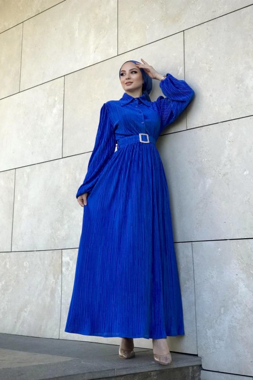 Lena Piliseli Elbise Saks