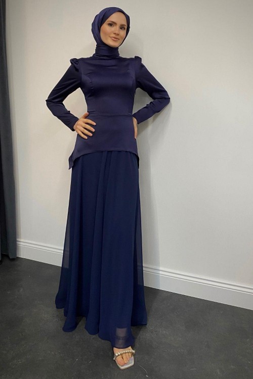 Marel Saten Abiye Lacivert