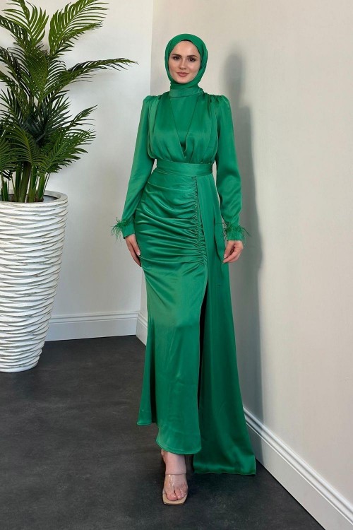 Mirabel Büzgülü Saten Benetton