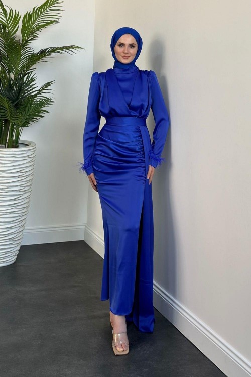 Mirabel Büzgülü Saten Sax