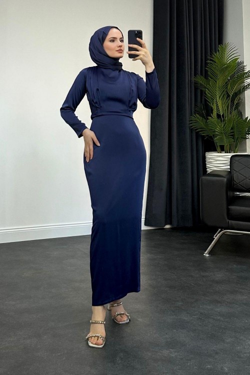 Nana Saten Abiye Lacivert