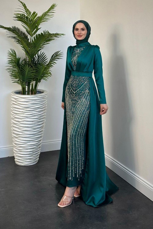 Palmira Pelerin Abiye Zümrüt