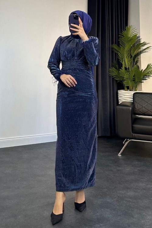 Sahiya Abiye Lacivert