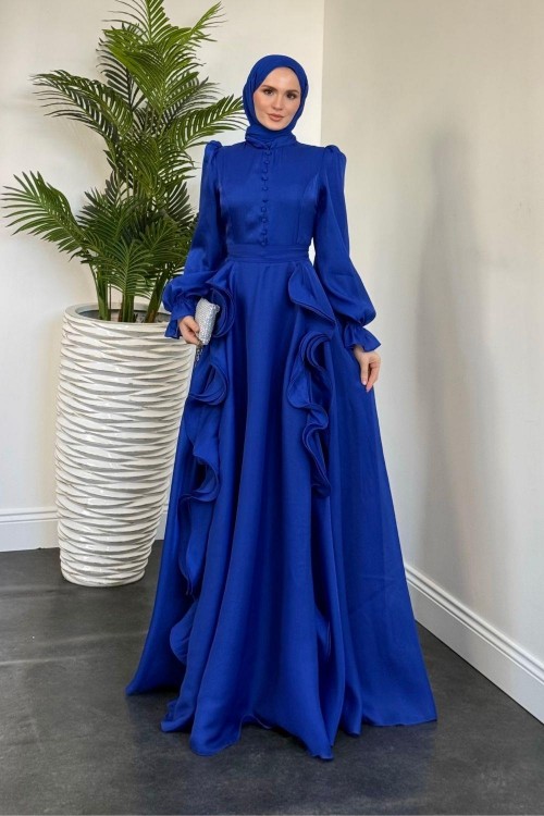 Samira Fırfırlı Janjan Abiye Sax