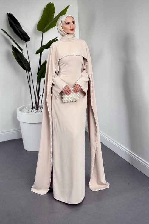 Serein Pelerinli İncili Abiye Taş